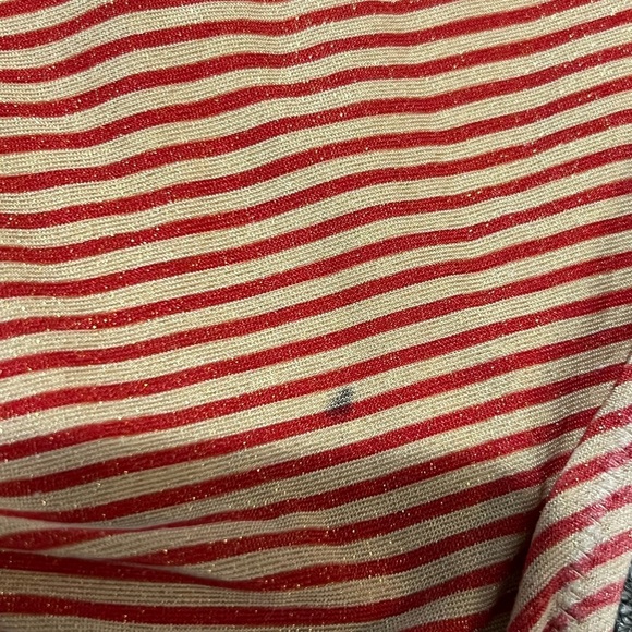 Konges Slojd Jade Cherry Swimsuit Girls Size 2 Sequins Stripes One Piece - Picture 5 of 6